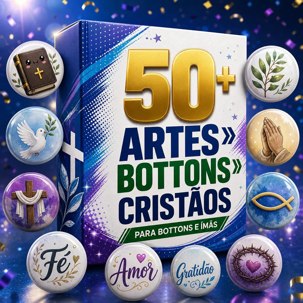 PACK CRISTÃO +100 artes prontas