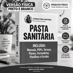 Pasta Sanitária Personalizada - Física (P&B)