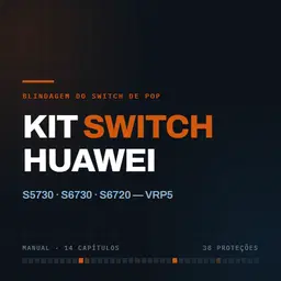 Kit Switch Huawei para Provedor