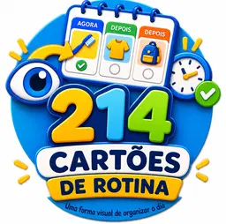 214 CARTÕES DE ROTINA PARA SEU FILHO