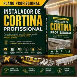 Plano Profissional - Instalador de Cortina Profissional