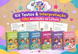 Kit Textos & Interpretação Primus Kids (+500 Atividades)