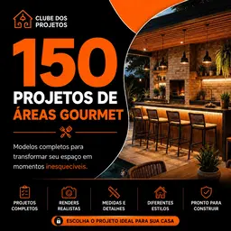 +150 projetos de área gourmet - básico