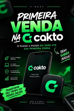 Faça sua primeira venda na cakto