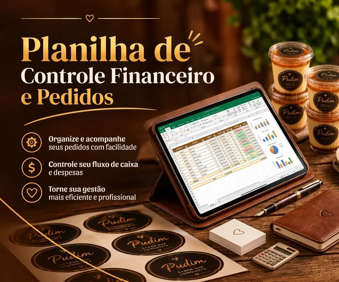 Organize seus custos e vendas de forma mais simples