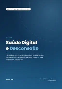 Saúde Digital e Desconexão