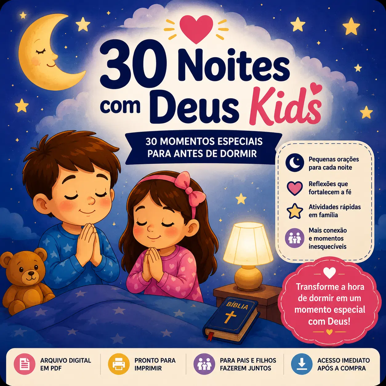🌙 30 Noites com Deus Kids