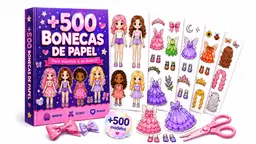 +500 Bonecas Premium + Bônus