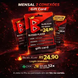 Blessed Player Mensal