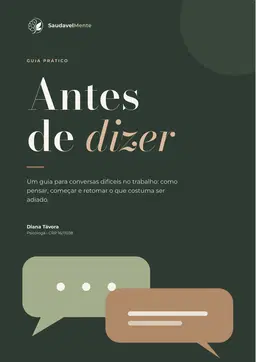 Antes de dizer: Conversas Difíceis