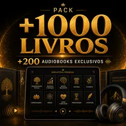 PACK + 1000 LIVROS E +200 Audiobooks Exclusivos