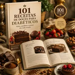 101 Receitas de Doces Sem Açúcar