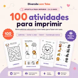 100 Atividades Infantis - Prof Nati Lima