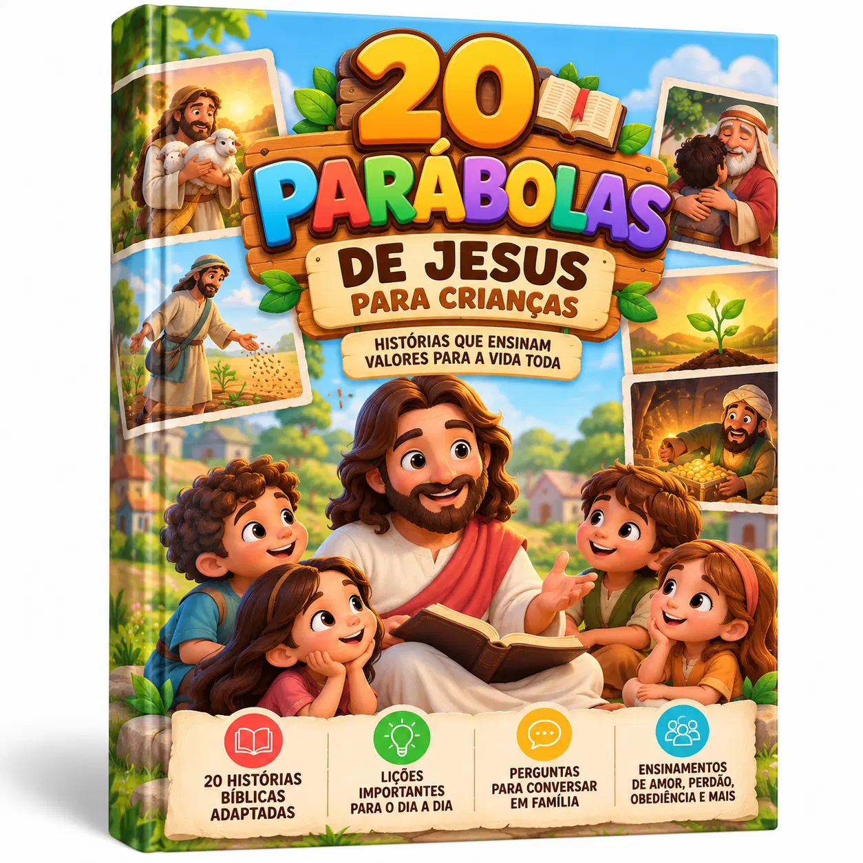 20 Parábolas de Jesus para Crianças