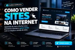 Curso de vendas de site!