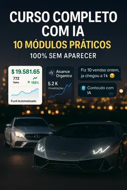 Como Vender na Internet com Inteligência Artificial (100% Sem Aparecer)