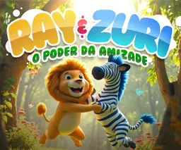 Livro Infantil - Ray e Zurí: O poder da Amizade