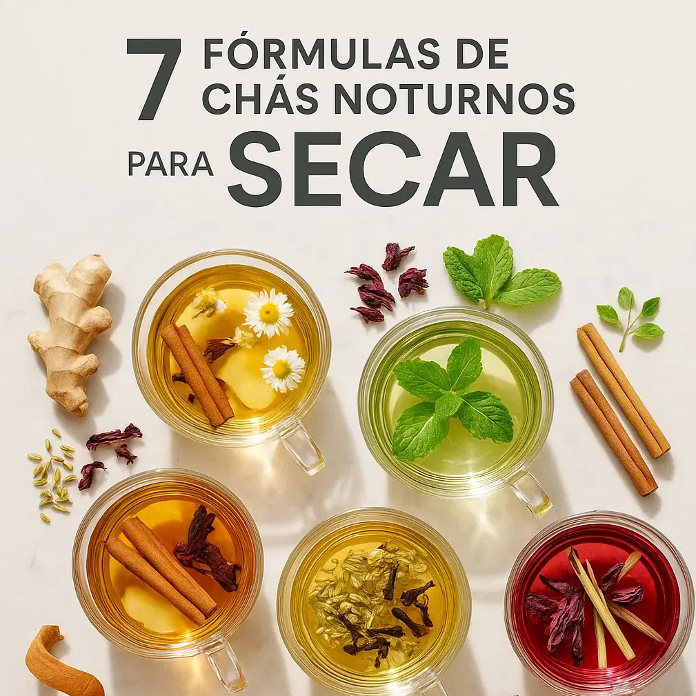 7 FÓRMULAS MILENARES DE CHÁS NOTURNOS PARA SECAR
