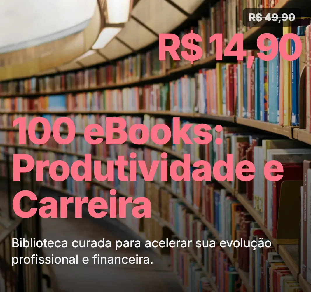Pack com 100 Livros Digitais
