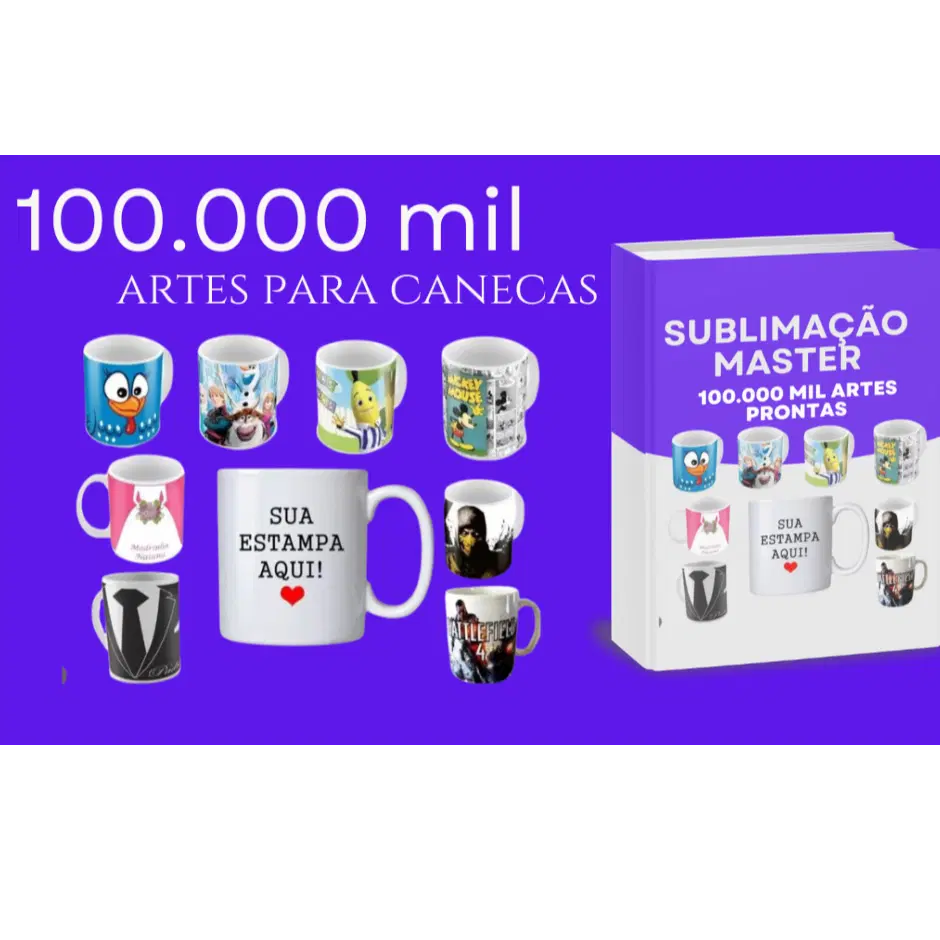 100 MIL ARTES PARA CANECAS