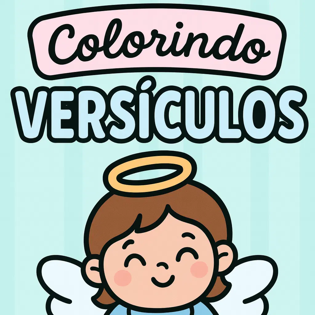 📖 Kit Exclusivo: Colorindo Versículos +30 Páginas Cristãs