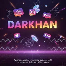 DARKHAN -  Instagram orgânico