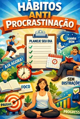 20 Hábitos Anti-Procrastinação