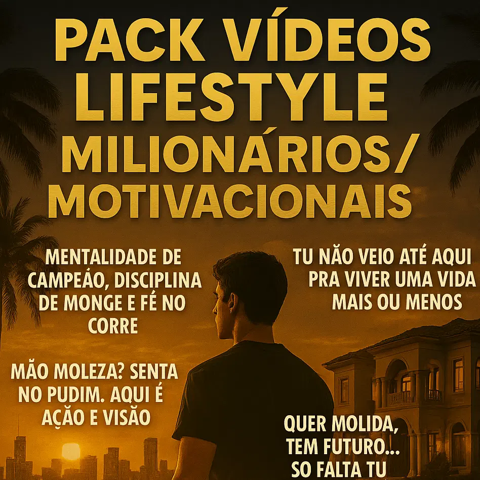 PACK VIDEOS MOTIVACIONAIS VIRAL