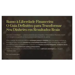 Rumo à liberdade financeira