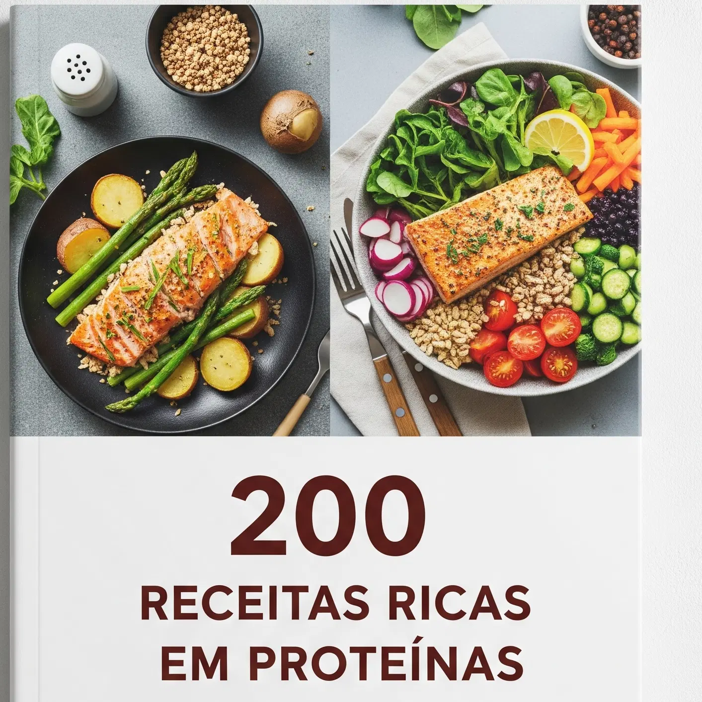 200 receitas ricas em proteínas