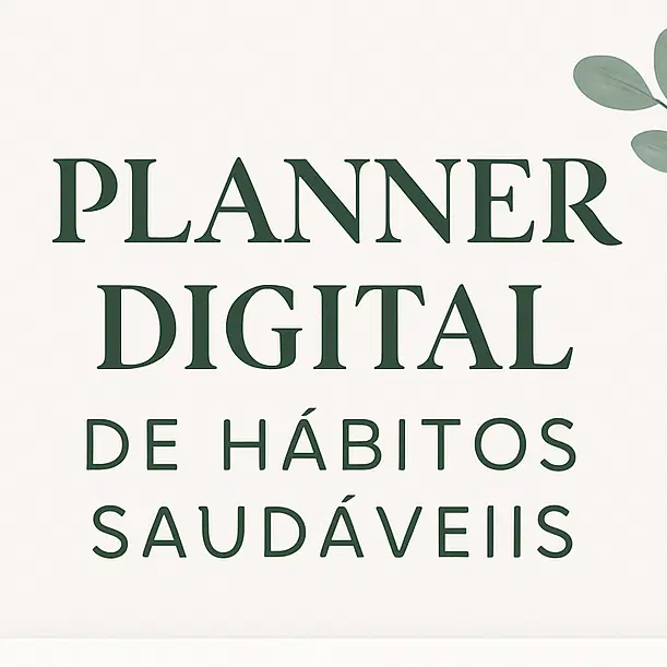 📒 Planner Digital de Hábitos Saudáveis