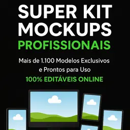 Super Kit Mockups Profissionais