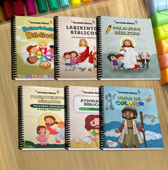Apostilas de atividades Bíblicas