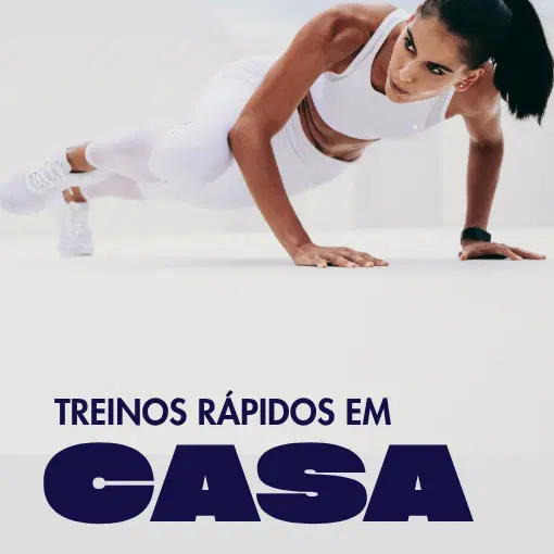 Treinos rápidos em casa