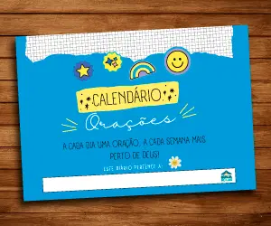 Planner Calendário de Oração
