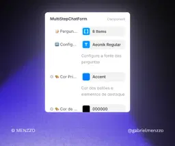 Multistep Form Menzzo