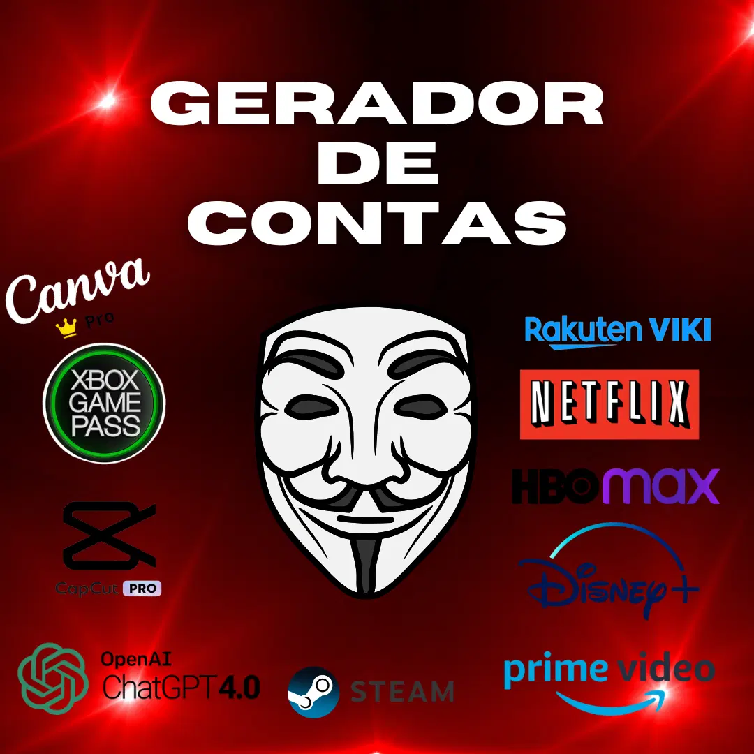 GERADOR DE CONTAS ILIMITADO
