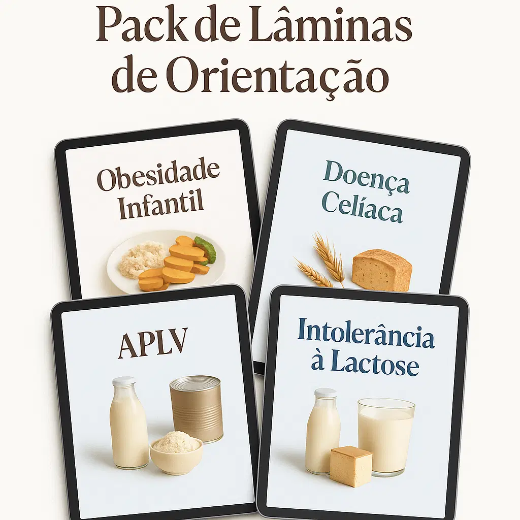 Pack lâminas de orientação sobre Patologias Infantis