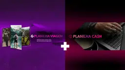 Planilha Ca$h + Planilha Viagem