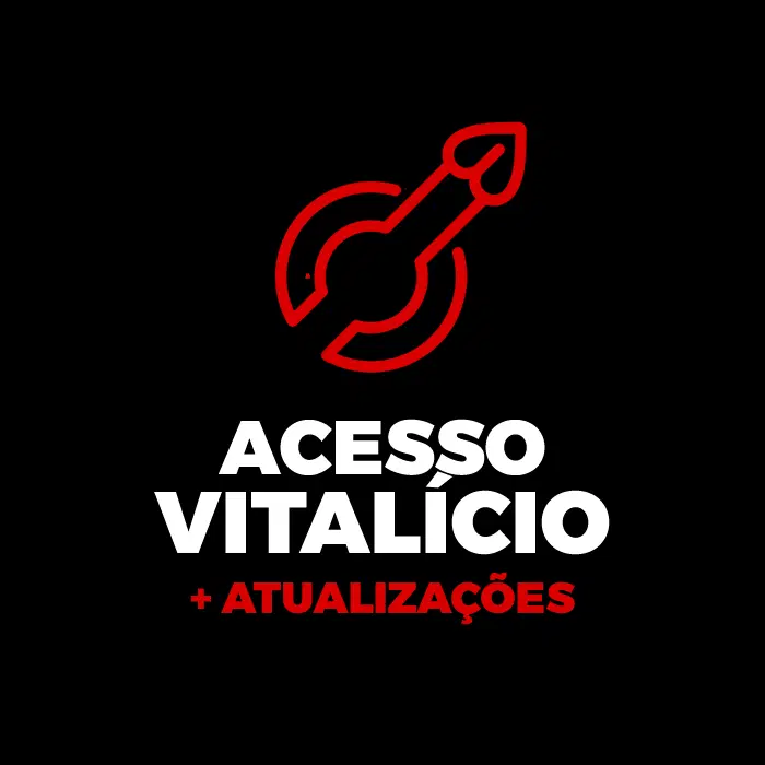 Acesso vitalício às ATUALIZAÇÕES EXCLUSIVAS do app!