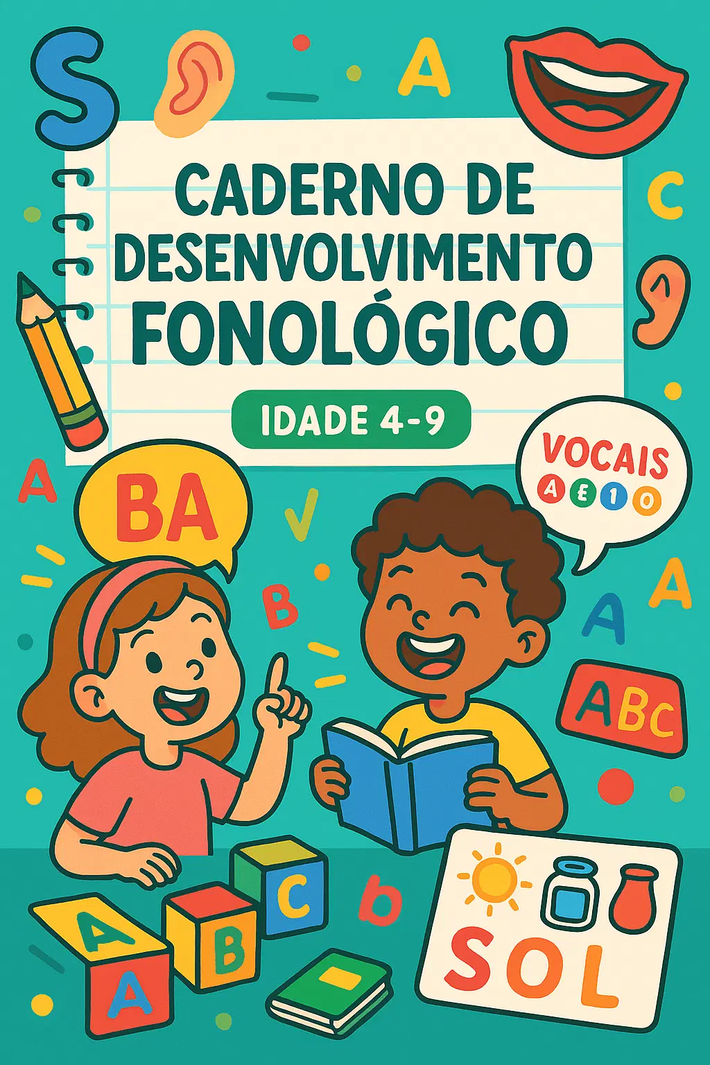 Caderno Fonológico - Fala, Leitura e Atenção